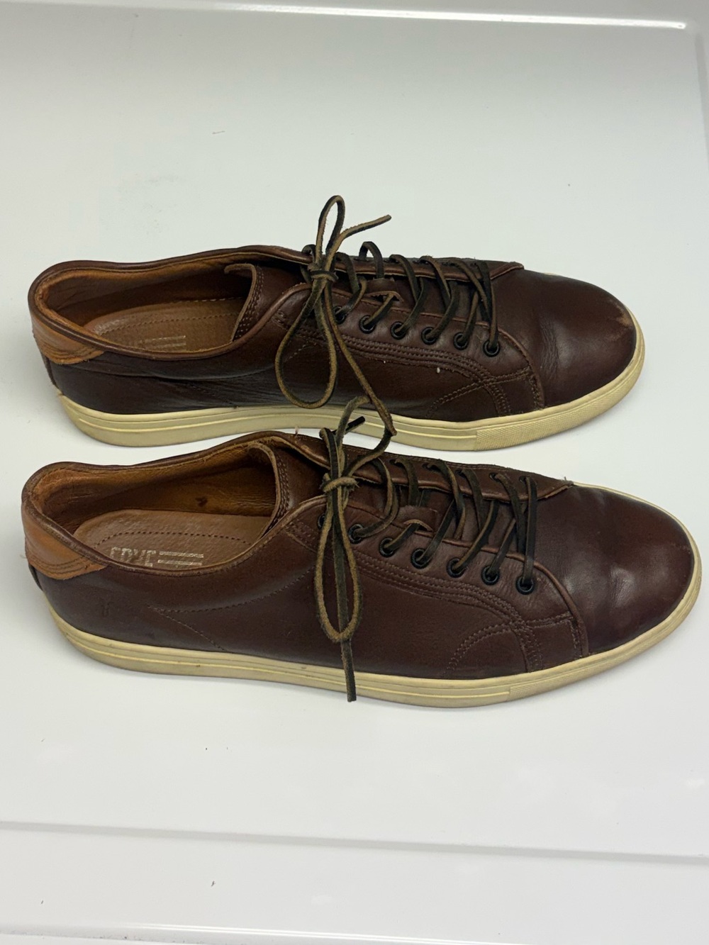 12D Frye Ludlow Tan/Cream 🇺🇸